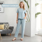 💕 Set de top și pantaloni casual pentru femei