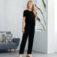 💕 Set de top și pantaloni casual pentru femei