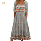 🌸 【S-4XL】Rochii cu imprimeu boho