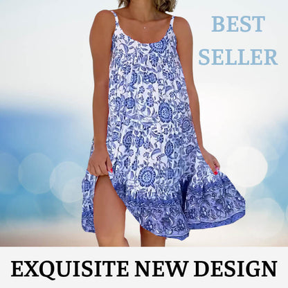 💃Rochie camisolă cu imprimeu floral