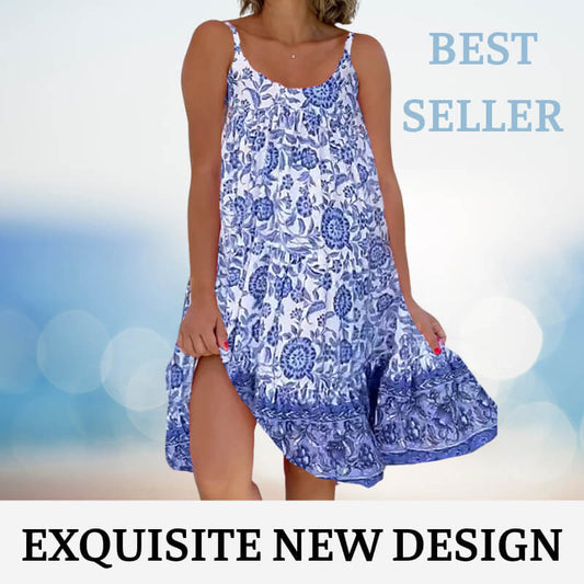 💃Rochie camisolă cu imprimeu floral