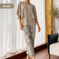 💐Set pantaloni imprimați și top cu gât rotund
