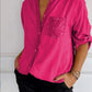 🔥Tricou de patchwork ocazional cu paiete