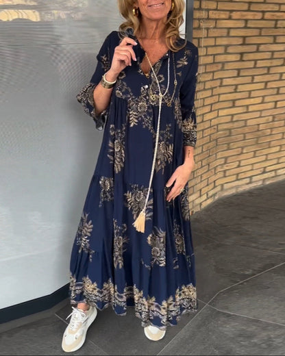 🔥 Rochie de vară închisă de epocă