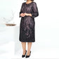 💝Rochie de seară A-line midi cu paiete pentru femei