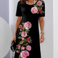 💝Rochie largă de vară imprimată la modă