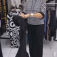 🌷🌷🌷【S-5XL】🔥 Top cu dungi casual pentru femei și set de pantaloni solizi💋✨🥰