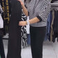 🌷🌷🌷【S-5XL】🔥 Top cu dungi casual pentru femei și set de pantaloni solizi💋✨🥰