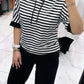 🌷🌷🌷【S-5XL】🔥 Top cu dungi casual pentru femei și set de pantaloni solizi💋✨🥰
