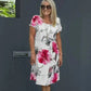 【S->5XL】🌸 Rochie în cascadă cu imprimare florală în mai multe plante