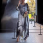 👗 Rochie din sifon marmorat