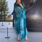 👗 Rochie din sifon marmorat