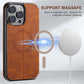 Magnetic Flip Wallet Case pentru iPhone Series