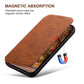 Magnetic Flip Wallet Case pentru iPhone Series