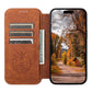 Magnetic Flip Wallet Case pentru iPhone Series
