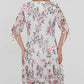 🌸 Rochie elegantă plisată cu mânecă scurtă și lungă👗