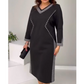 👗 Rochie imprimată patchwork