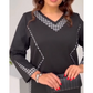 👗 Rochie imprimată patchwork