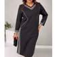 👗 Rochie imprimată patchwork