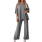 Set top și pantaloni casual pentru femei - 2 piese în total