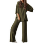 Set top și pantaloni casual pentru femei - 2 piese în total