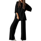 Set top și pantaloni casual pentru femei - 2 piese în total