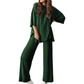 Set top și pantaloni casual pentru femei - 2 piese în total