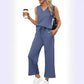 Set de pantaloni și bluză din două piese pentru femei