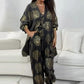 Fashion Floral Set de două piese pentru femei