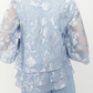 👚 Set Elegant Femei: Top cu Volane + Pantaloni Largi 🌿 | Silueta Fluida