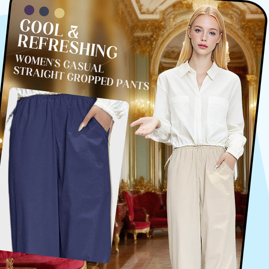 Pantaloni scurți drepți casual pentru femei