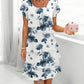 Rochie mini cu imprimeu floral pentru femei