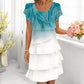 Rochie mini cu imprimeu floral pentru femei